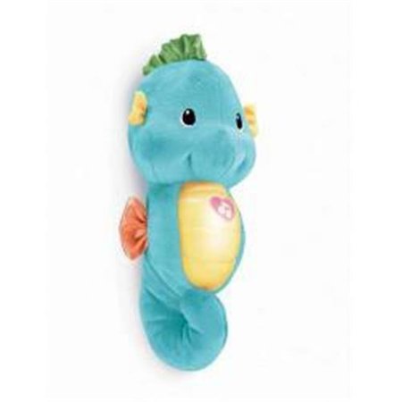 FISHER-PRICE Fisher Price DGH78 Soothe & Glow Seahorse Baby Toy; Blue DGH78